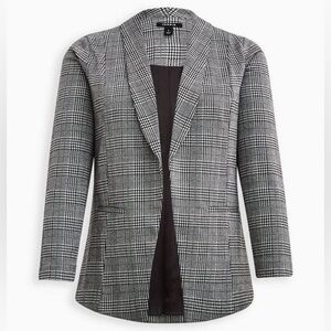 Torrid Longline Blazer - Studio Double Knit Grey